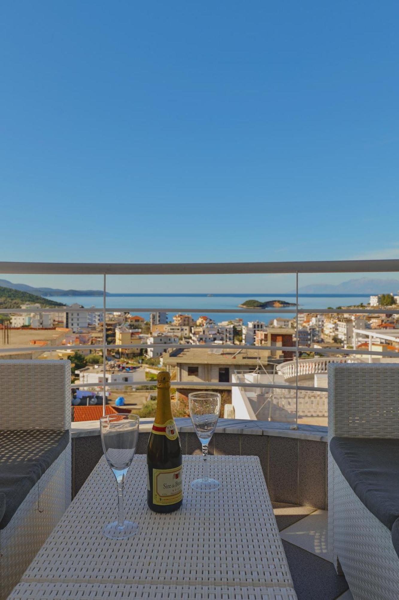 Seaview Apartaments Ksamil Kültér fotó